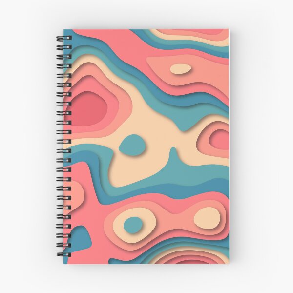 Item preview, Wavy 3D Papercut designed and sold by Vector Scout Lab.