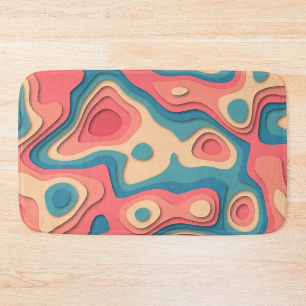 Item preview, Wavy 3D Papercut designed and sold by Vector Scout Lab.