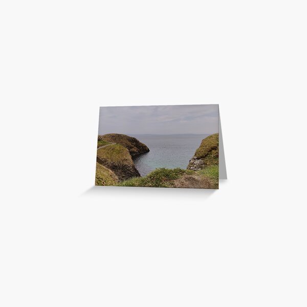 Carrick-a-Rede Northern Ireland Coast Greeting Card
