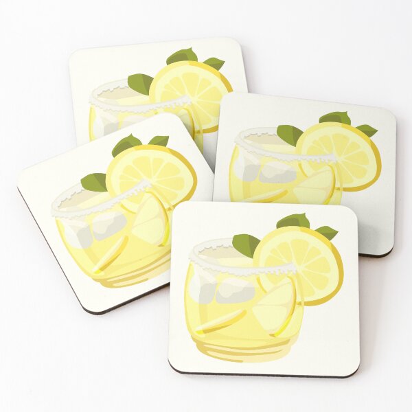 Item preview, Cute iced lemonade fruit juice drink  designed and sold by lunasaros.