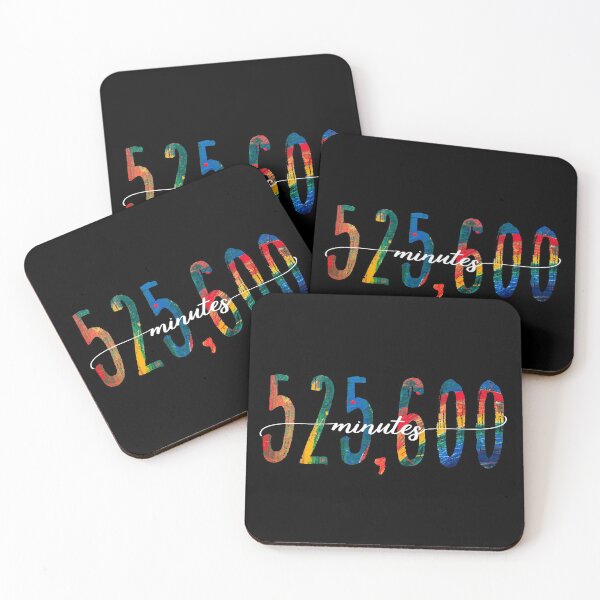 Item preview, 525,600 Minutes designed and sold by Theatre Thoughts.