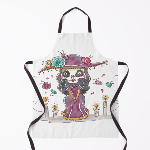 Item preview, Day of the Dead La Calavera Catrina designed and sold by Pink Pineapple Works.