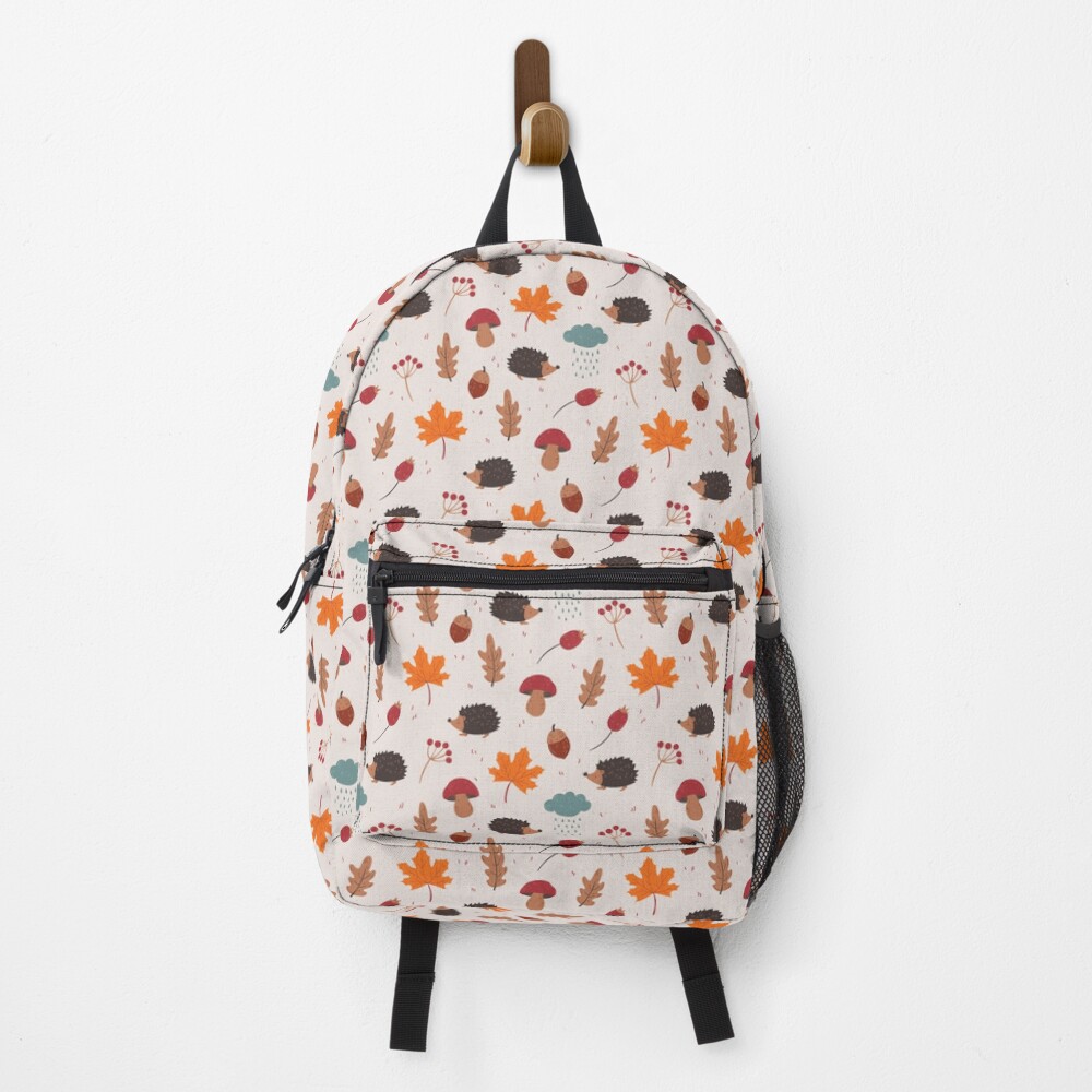 Autumn hedgehog Backpack