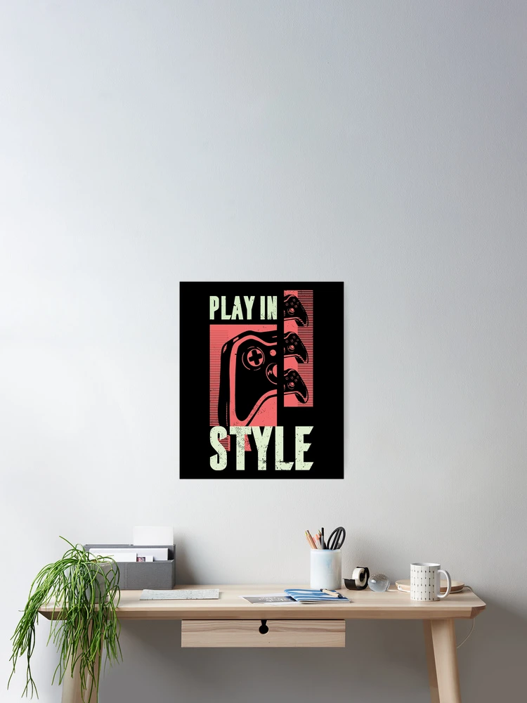 Thumbnail 2 of 3, Poster, Play In Style designed and sold by DavinciStore21.