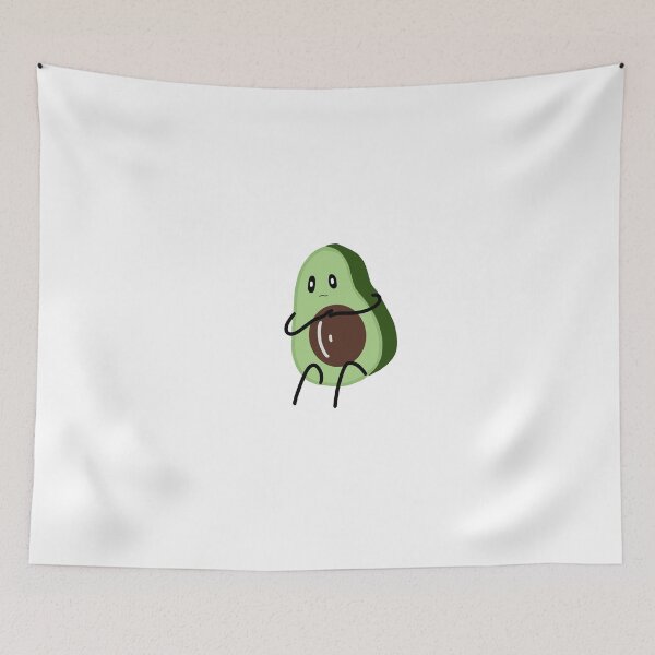 Item preview, Shy cute avocado designed and sold by Avigailsella.
