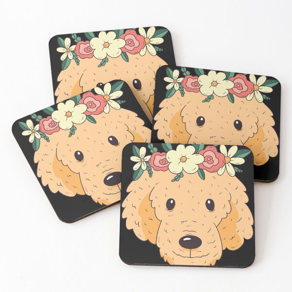Item preview, Golden Doodle Flower designed and sold by DavinciStore21.