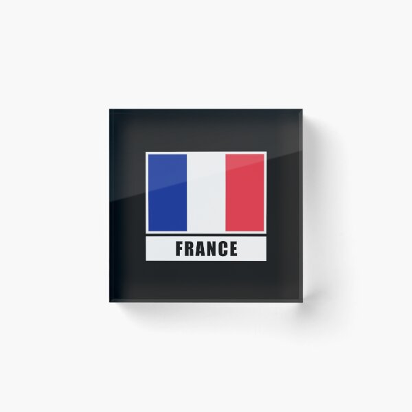 Item preview,  the national flag of France as a simple but classic design! Particularly suitable for tourists designed and sold by GeogDesigns.