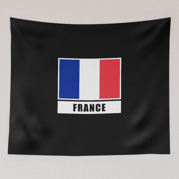 Item preview,  the national flag of France as a simple but classic design! Particularly suitable for tourists designed and sold by GeogDesigns.