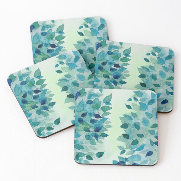 Item preview, Light and leaves designed and sold by María Casas Watercolour Designs.