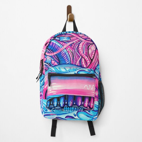 Item preview, Cotton Candy Alien - Acrylic Painting designed and sold by Bethany  Dobson.