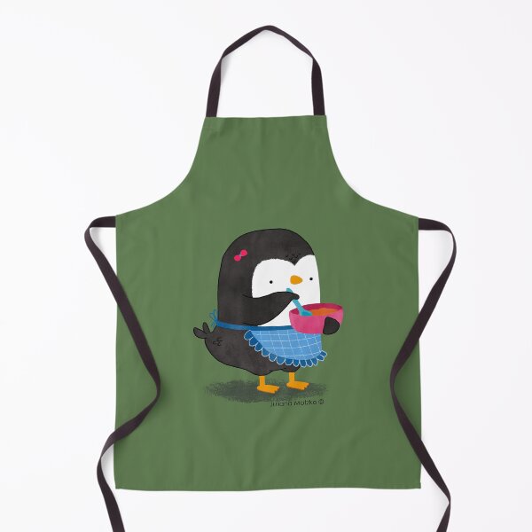 Item preview, Daisy Penguin cooking designed and sold by thepenguinsfamily.