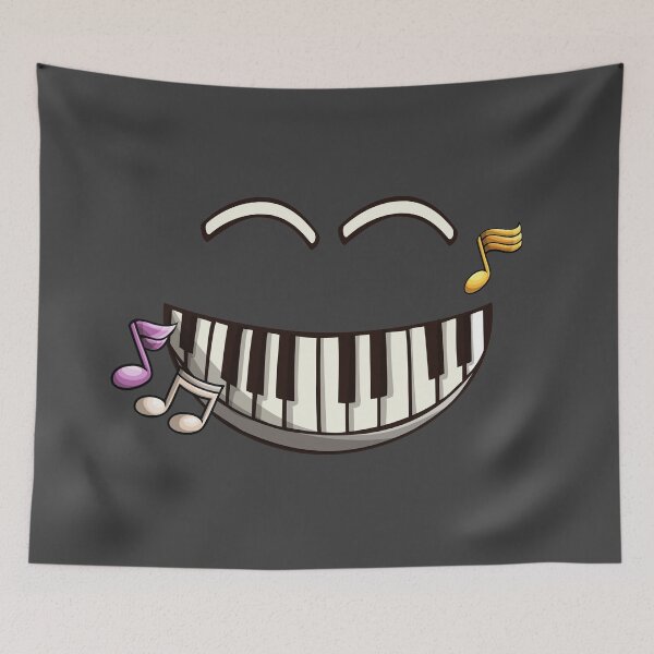 Item preview, Piano Smile  - for Piano Players and Piano Teachers designed and sold by TheArtOfCMYK.