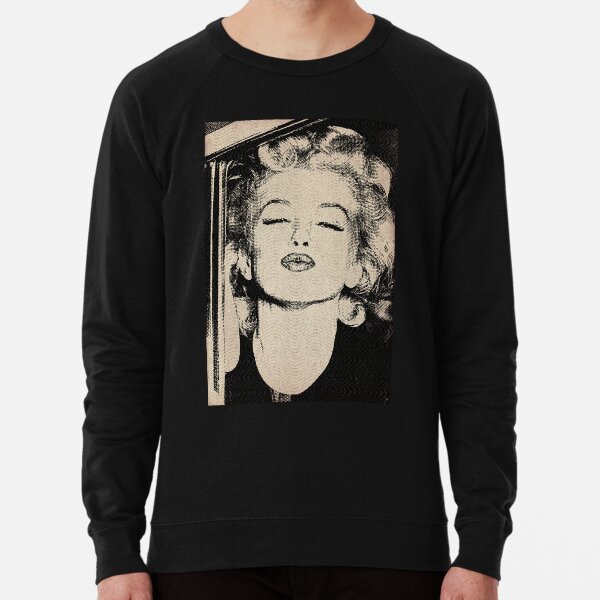 marilyn monroe blue bandana hoodie