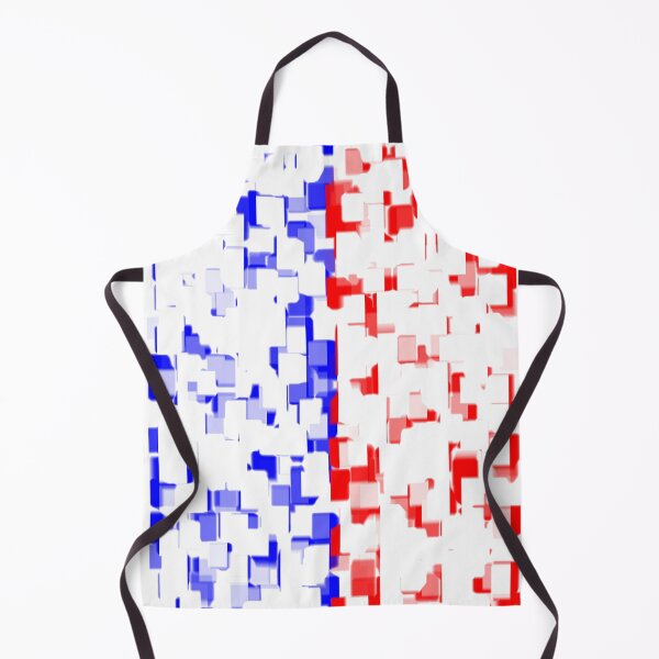 Item preview, Red, blue, and white broken rectangles designed and sold by Momentumist.