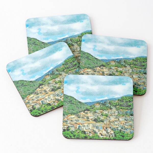 Item preview, Landscape with village designed and sold by Giuseppe Cocco.