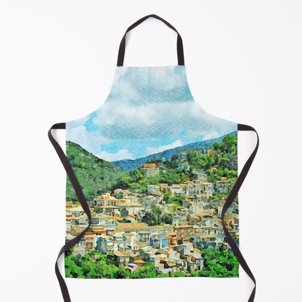 Item preview, Landscape with village designed and sold by Giuseppe Cocco.