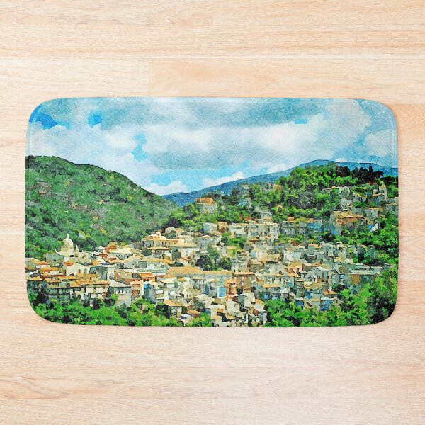 Item preview, Landscape with village designed and sold by Giuseppe Cocco.