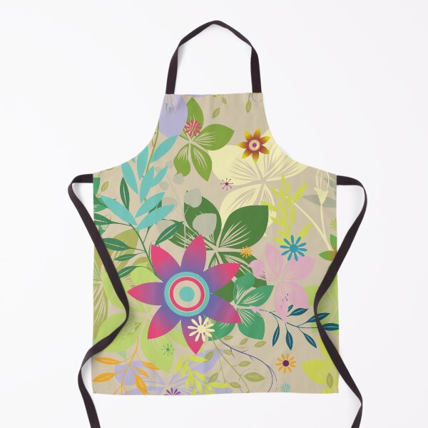 Item preview, In-A-Gadda-Da-Vida 70s Flower Power designed and sold by Pink Pineapple Works.
