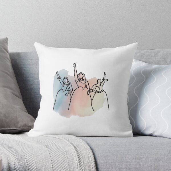 Schuyler Sisters Design Throw Pillow