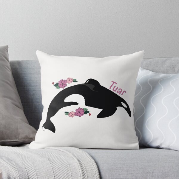 Item preview, Tuar the killer whale flower art designed and sold by Animaldesigns24.