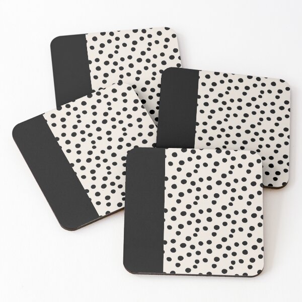 Item preview, Black Spots on Off-White II designed and sold by atlantekdesigns.