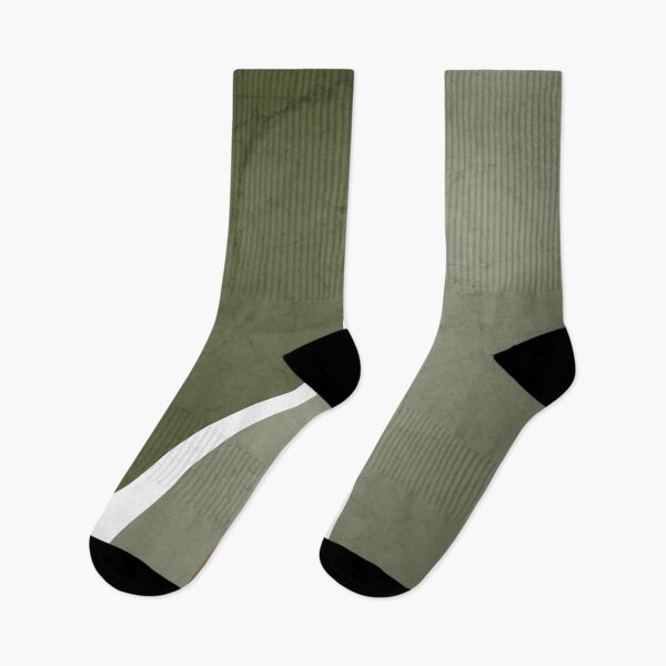 Item preview, Contemporary Abstract Swerves in Sage Green and Cinnamon designed and sold by simplydesignart.