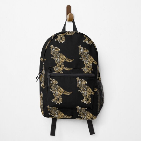 Item preview, t rex, Dino, dinosaurs, dragons, robots, black gold, black, gold, robot dinosaurs, designed and sold by Design2Z.