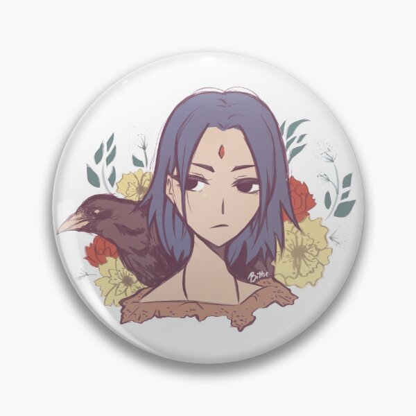 Item preview, Floral Raven designed and sold by b-i-t-t-i-e.
