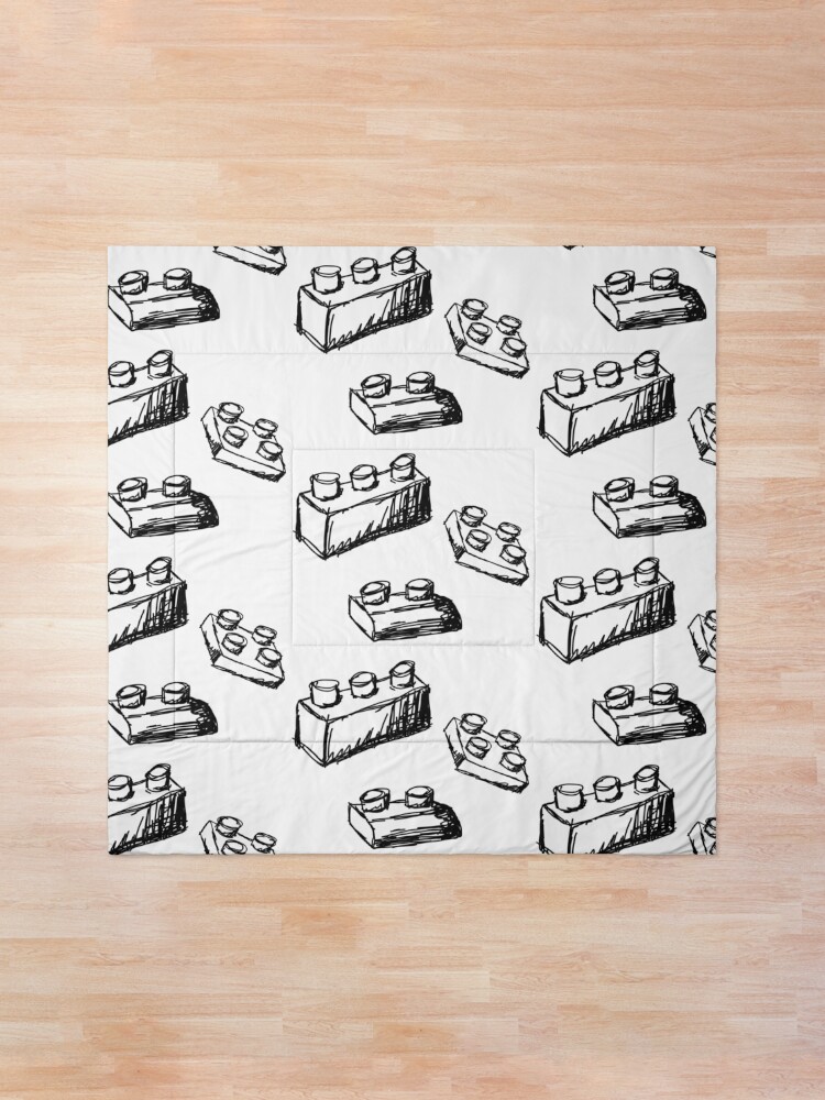 Alternate view of Building Blocks Comforter