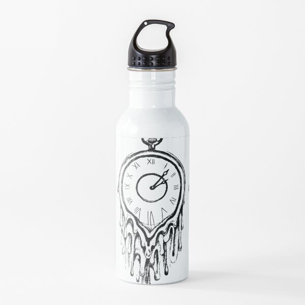 Melting clock Water Bottle
