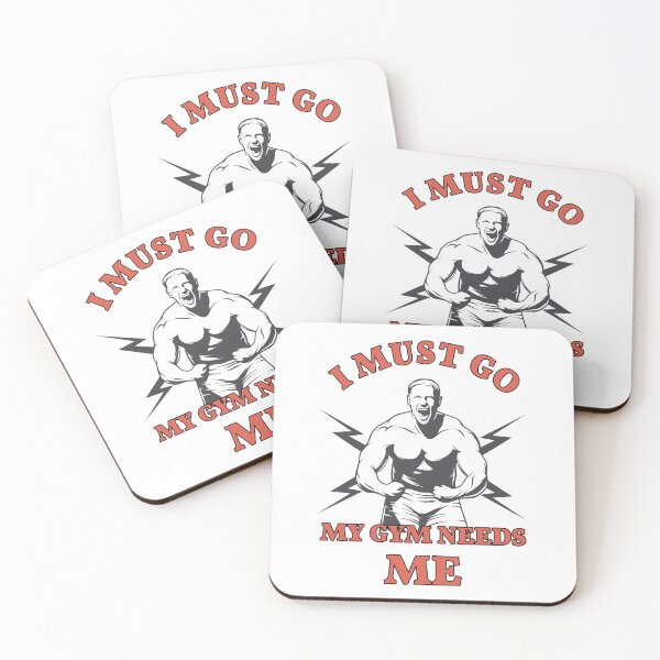 Item preview, I must go - my gym needs me designed and sold by QuenLotta-Arts.