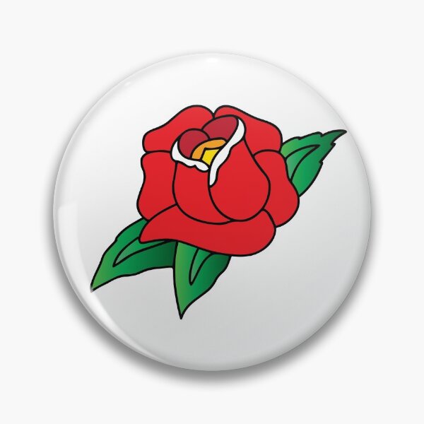 Item preview, The Rose - Traditional tattoo designed and sold by 86Gaz.