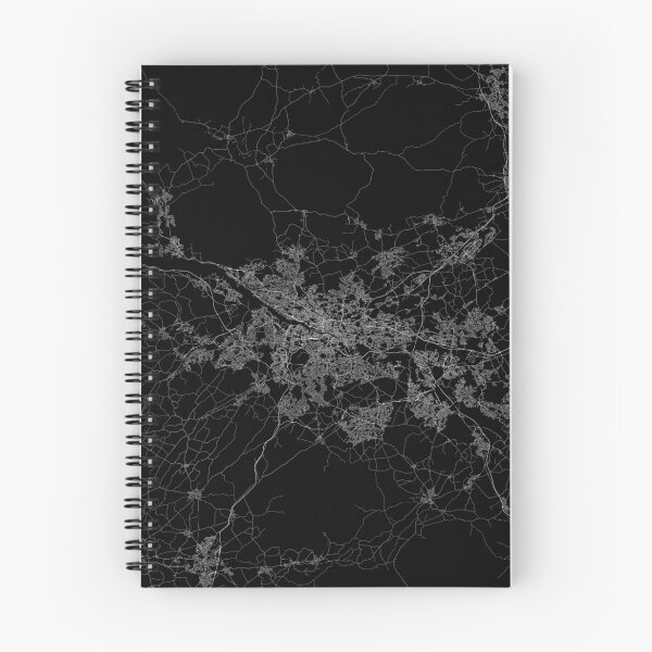 Item preview, Glasgow map scotland designed and sold by linelinelines.