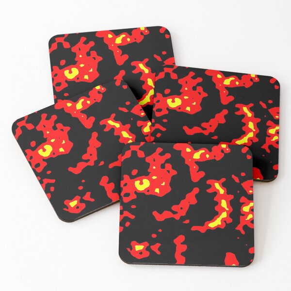 Item preview, Red and Yellow Splotches  designed and sold by GrudleBay.