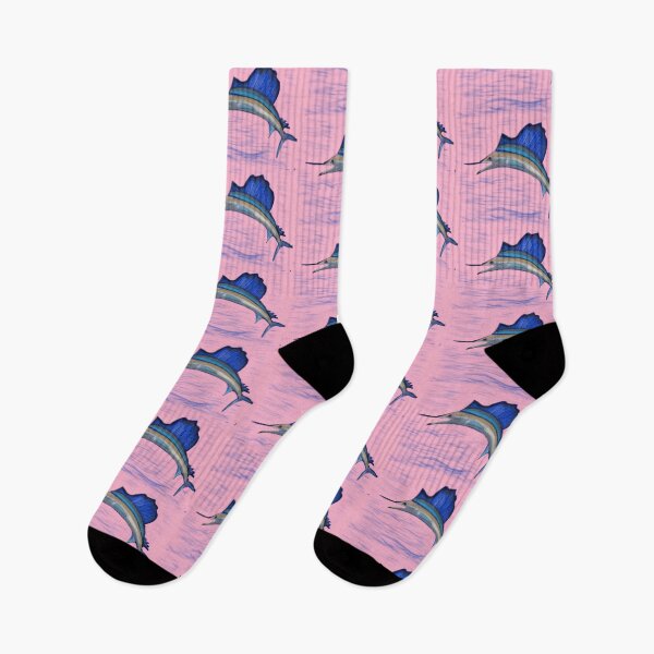 Item preview, Sailfish On Pink  designed and sold by Rebeccartist.