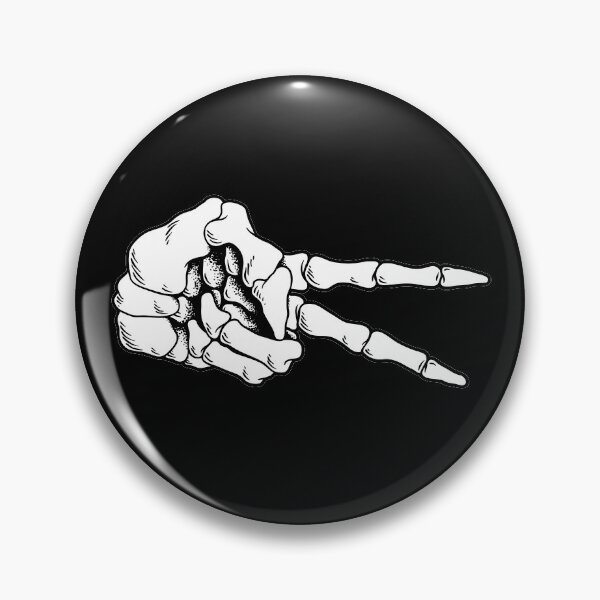 Biker Salute Pin