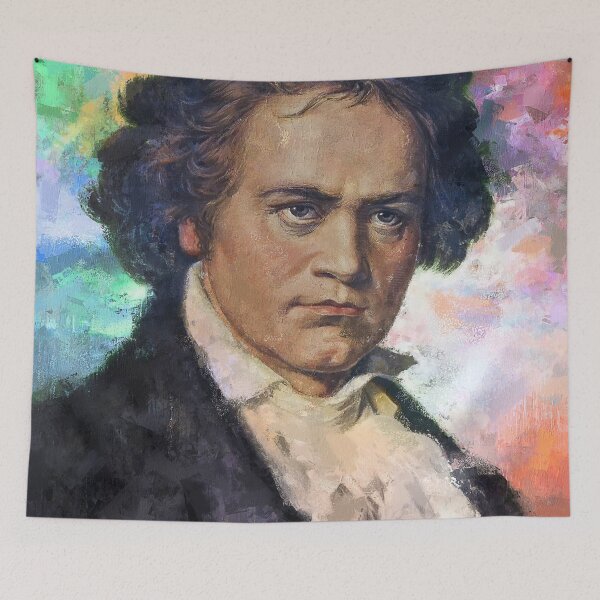Item preview, Ludwig van Beethoven portrait designed and sold by el-padre.