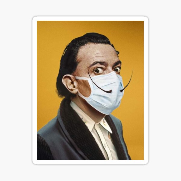 Salvador Dali in 2021 Sticker