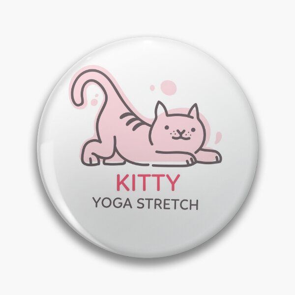 Item preview, Cute Kitty Yoga stretch  designed and sold by Got-Ya-Bak.