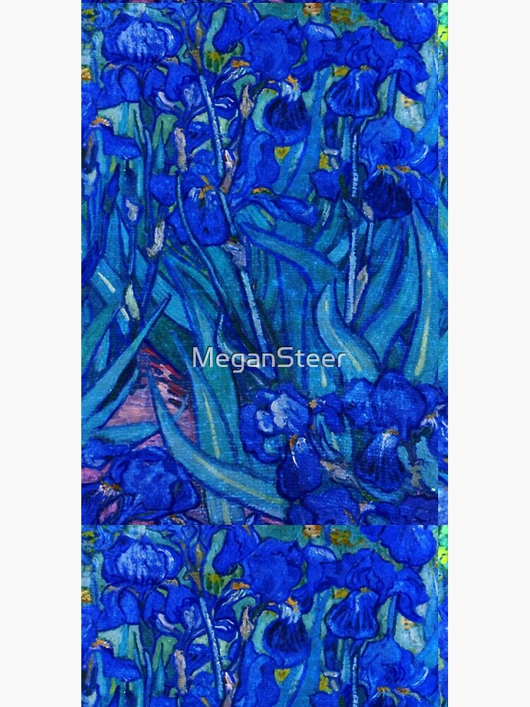 Van Gogh Irises in Indigo by MeganSteer