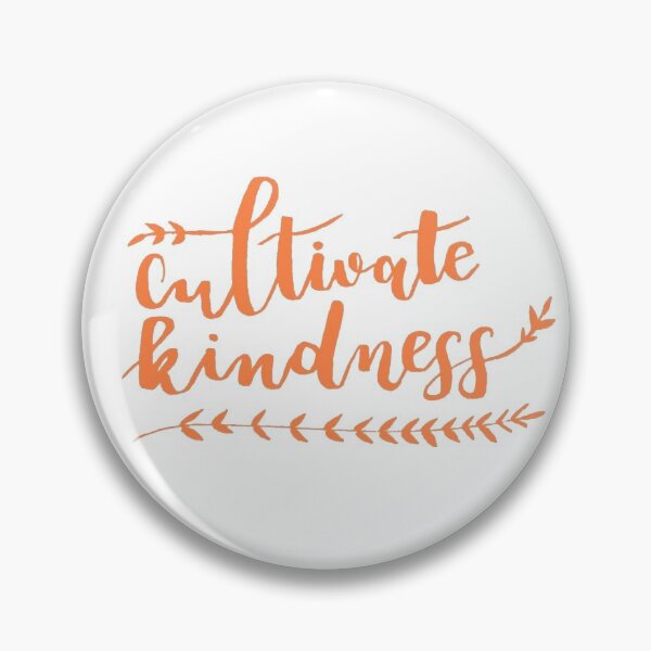 Item preview, Cultivate Kindness Positive Quote Orange designed and sold by faithful-ink.