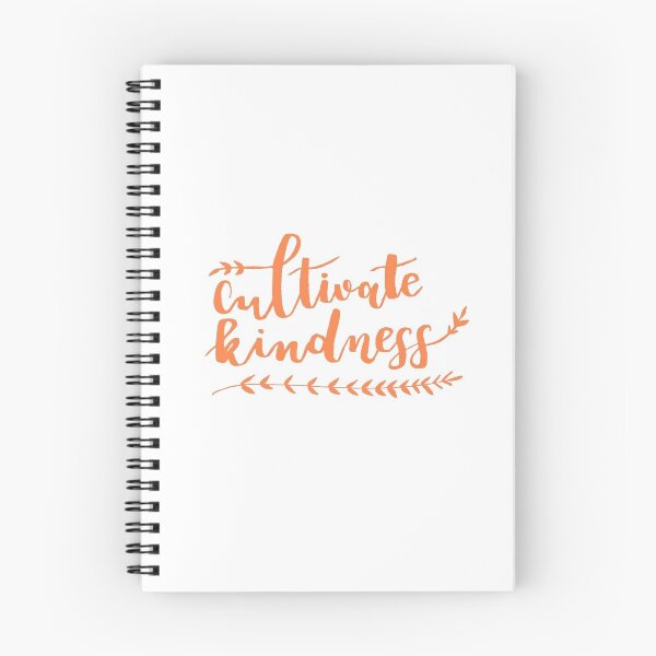 Item preview, Cultivate Kindness Positive Quote Orange designed and sold by faithful-ink.