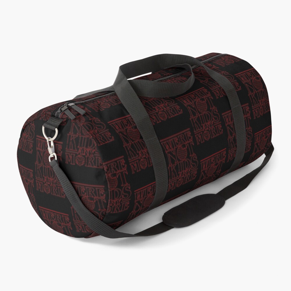STRANGER THINGS 3: WERE NOT KIDS ANYMORE GRUNGE STYLE Duffle Bag