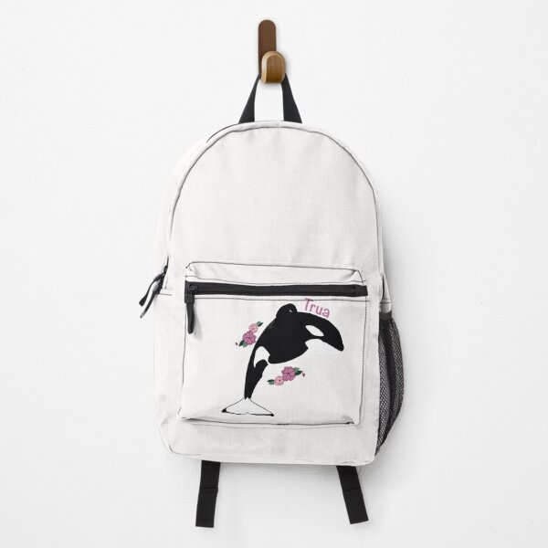 Item preview, Trua the killer whale flower art designed and sold by Animaldesigns24.