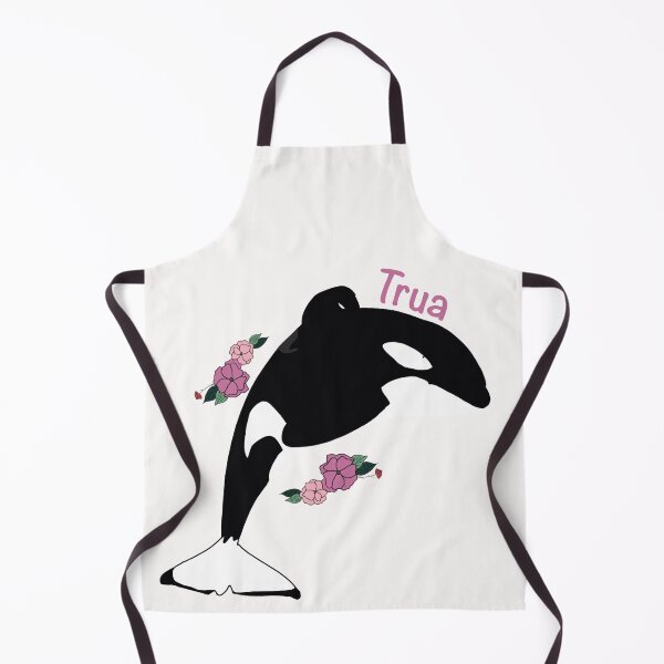 Item preview, Trua the killer whale flower art designed and sold by Animaldesigns24.