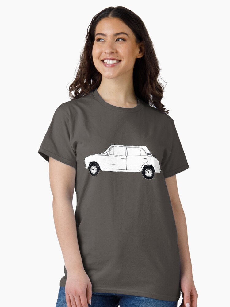 Thumbnail 1 of 7, Classic T-Shirt, Lada 1200 VAZ•2101 "Kopeyka" designed and sold by thedrumstick.