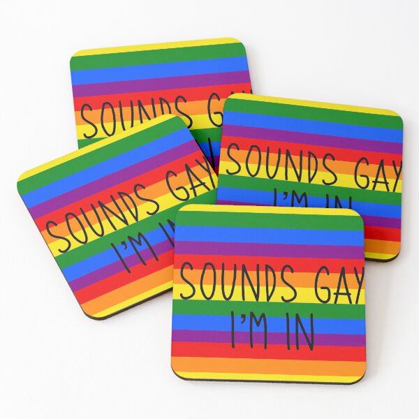 Item preview, Sounds gay. I’m in. Rainbow designed and sold by Nayohmee.