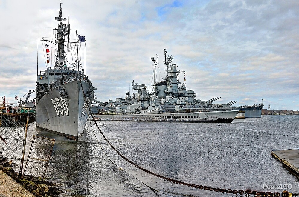 "Battleship Cove (HDR)" by Poete100 | Redbubble