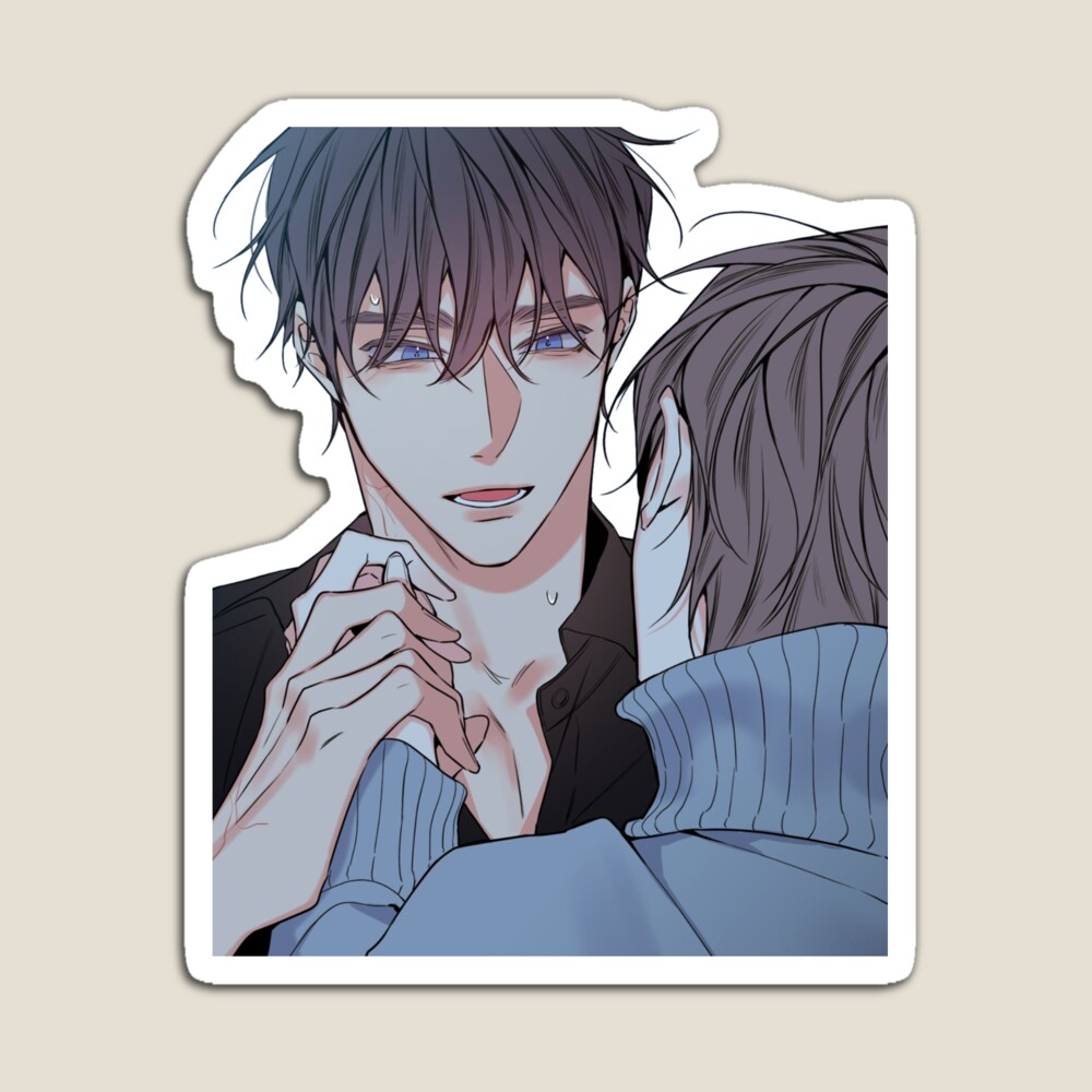 K Secret manga Yaoi Unquenchable Mr. Kim K's secret (Yaoi) Kangwoo, Kim  Doyoon Sticker for Sale by Jammyselect