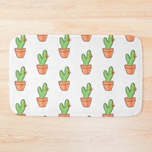 Item preview, Cactus blossom in pot  designed and sold by daybydayna.